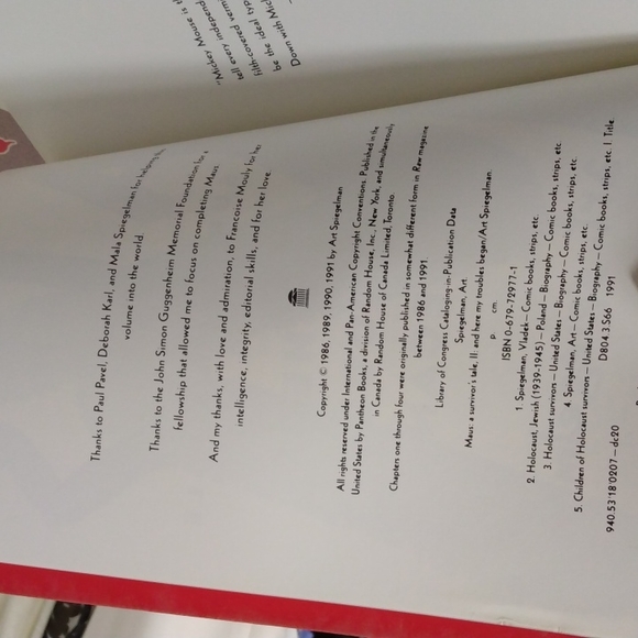 Art Spiegelman Maus Volume I & II - Picture 7 of 13